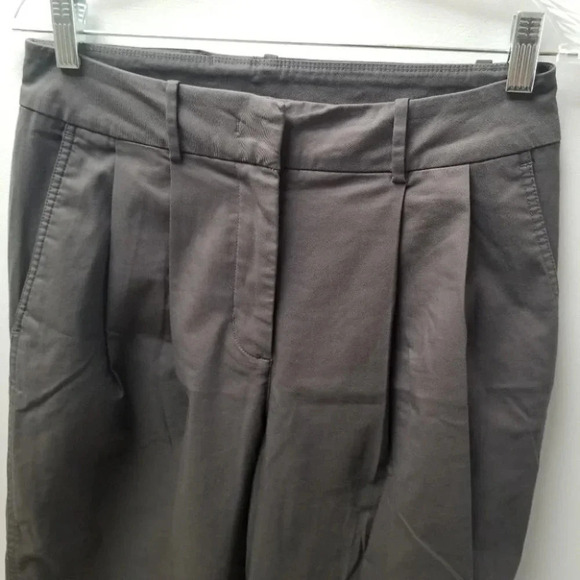 Kit and  Ace Grey Pleated Trouser Pants 6 - Picture 5 of 9
